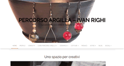 Desktop Screenshot of percorsoargilla.com